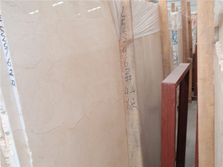 Beige Marble Crema Marfil For Flooring & Wall Slabs